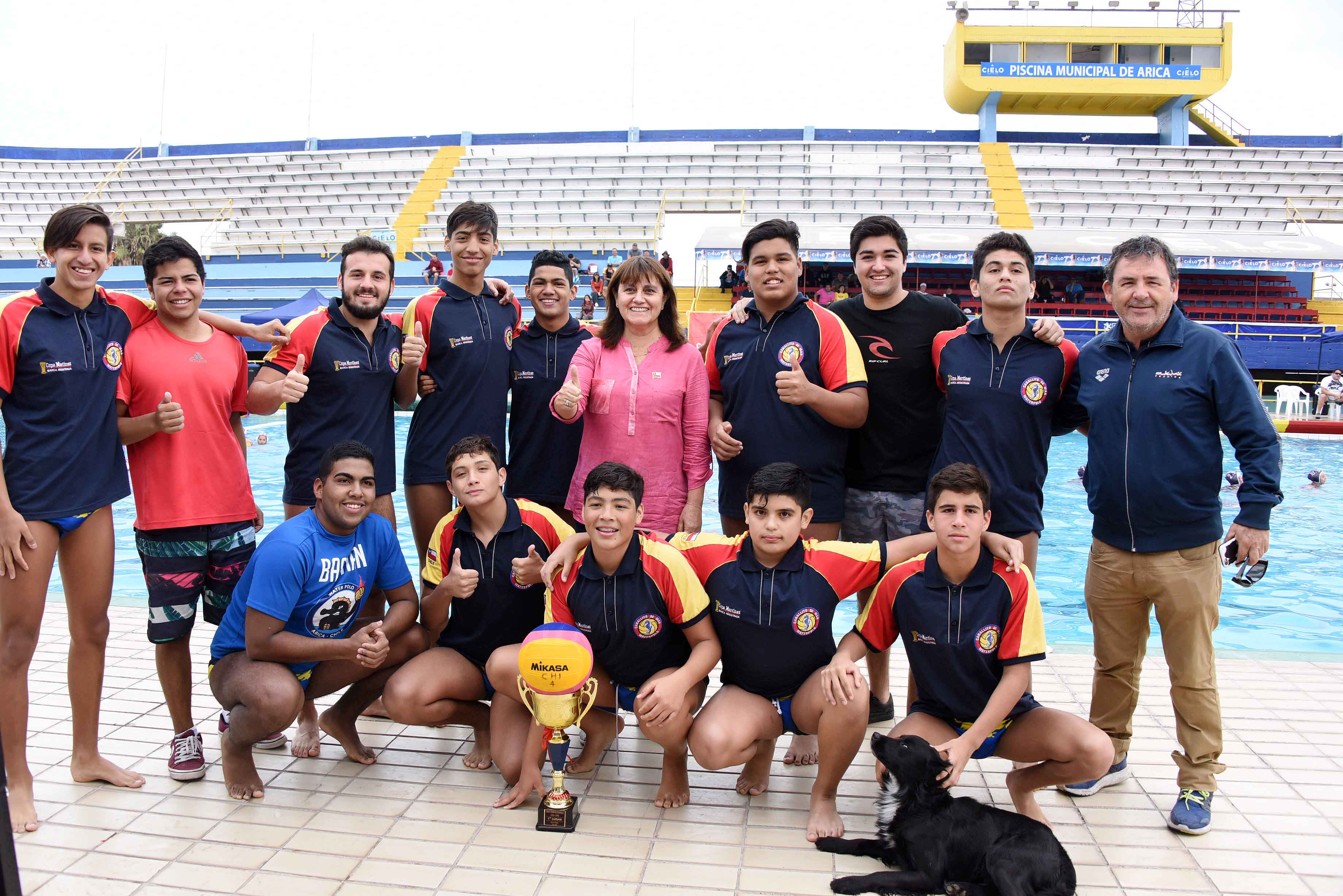 Arica: Equipo Caballito de Mar se quedó con la Copa Confraternidad de waterpolo