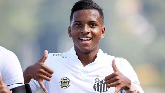 Rodrygo, el “nuevo Neymar”, anotó un hat-trick en apenas 8 minutos