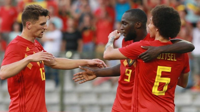 Bélgica presentó sus credenciales para el Mundial con goleada sobre Egipto