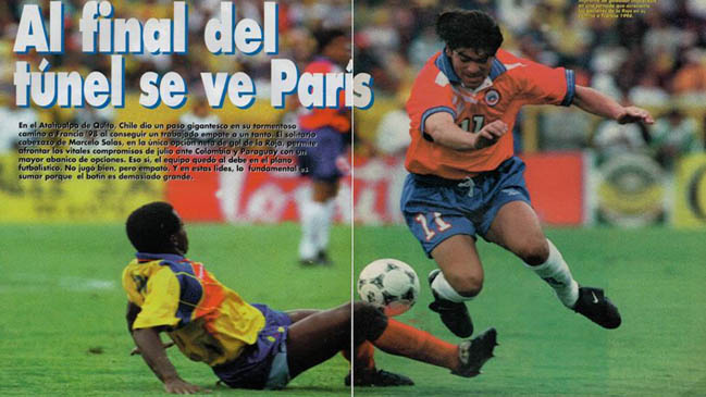 A 21 años del golazo de Salas y el punto de oro rumbo a Francia 1998
