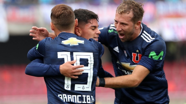 Francisco Arancibia amplió la ventaja de la U ante La Serena por Copa Chile