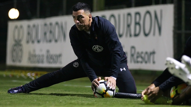 La primera práctica de Colo Colo en Brasil como parte de su intertemporada