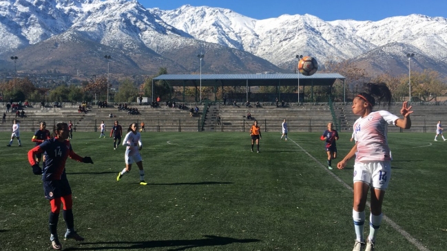 La selección chilena femenina igualó con Costa Rica en amistoso a puertas cerradas