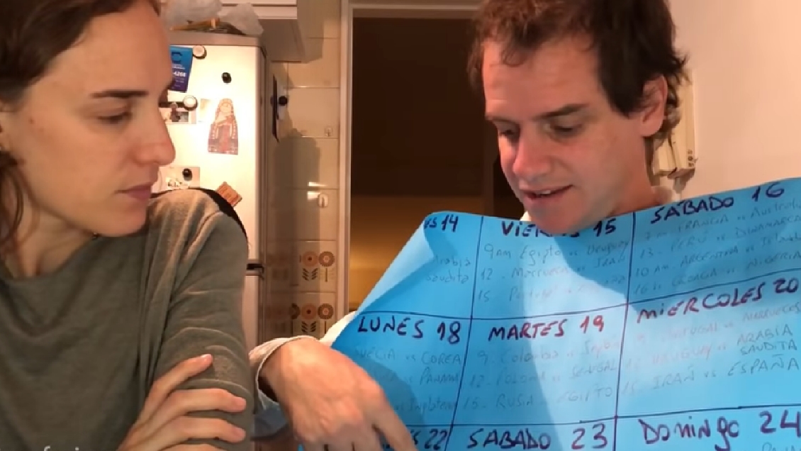 La nueva “discusión” de la pareja más viral de Rusia 2018