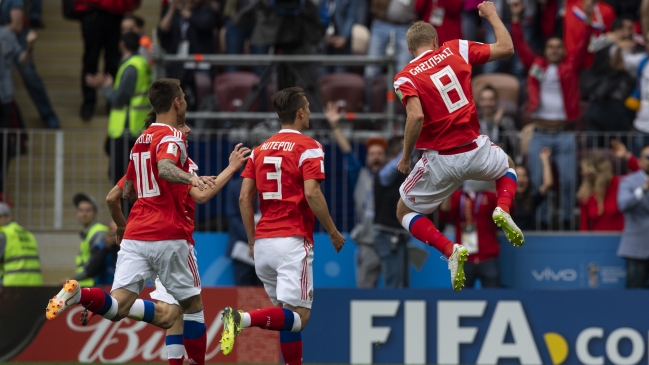 Así relataron en Rusia la goleada sobre Arabia Saudita en el inicio del Mundial