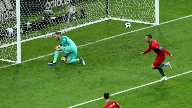 Cristiano Ronaldo puso en ventaja a Portugal desde los doce pasos ante España