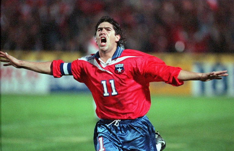 Marcelo Salas aprovechó un rebote y puso a Chile en ventaja sobre Austria en Francia 1998
