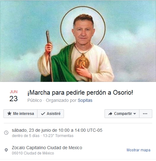 Hinchas mexicanos convocaron marcha para “pedirle perdón a Osorio”