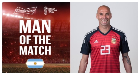 El garrafal error de Caballero fue el blanco de los memes tras caída de Argentina