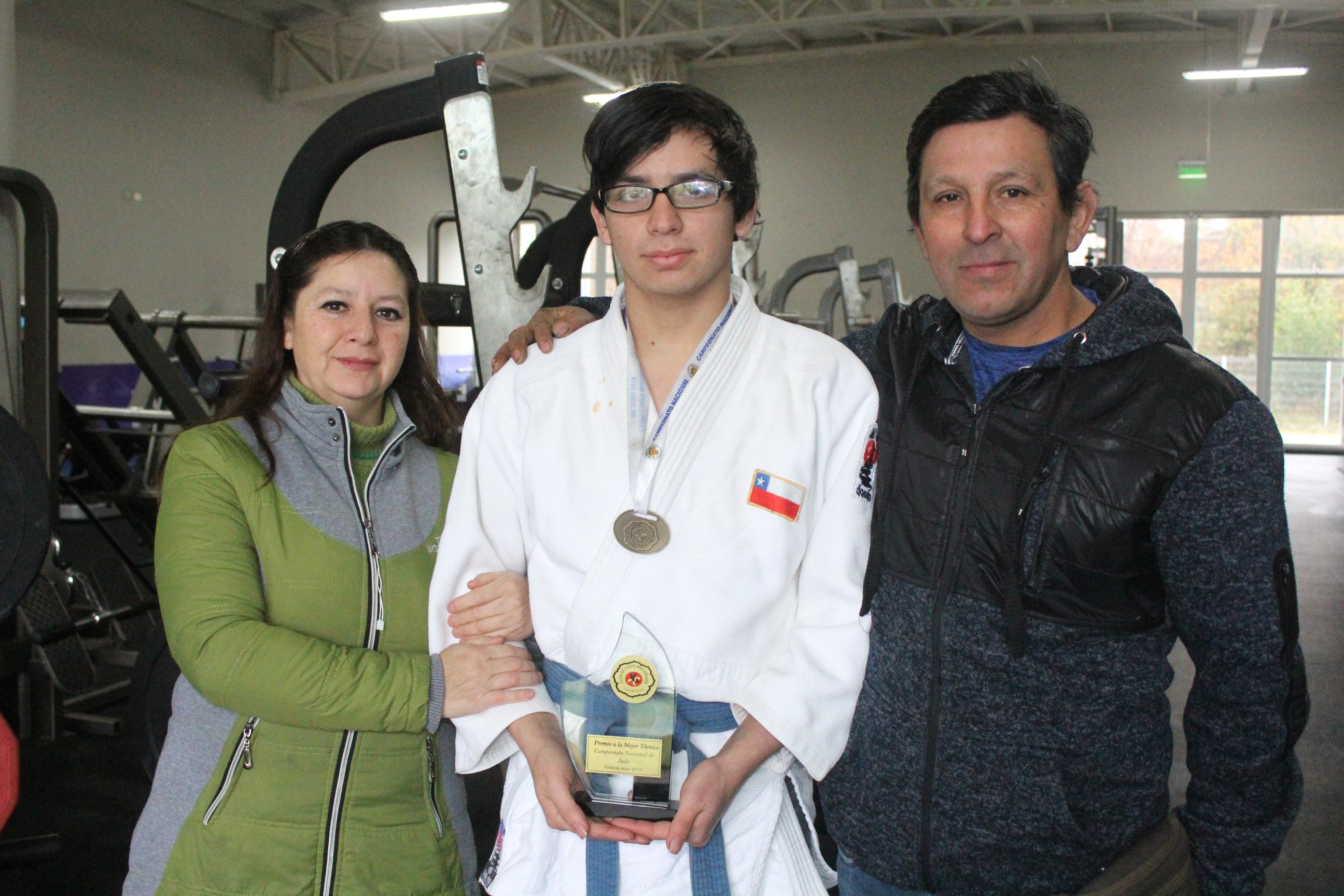 Judoca valdiviano representará a Chile en torneo sudamericano