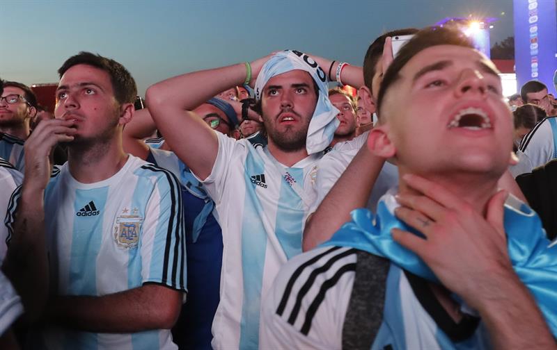 ¡No llores por mí Argentina! El dolor de los hinchas trasandinos por la derrota ante Croacia