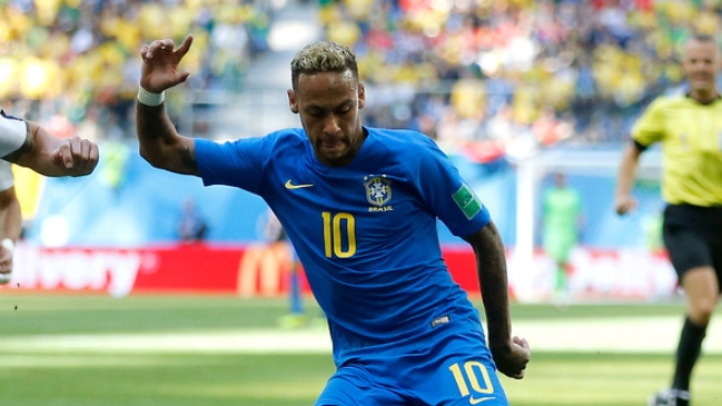 Neymar hizo el lujo del Mundial ante Costa Rica