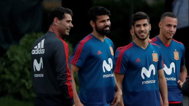 Al Aire Libre estuvo en el entrenamiento de España para el choque con Marruecos