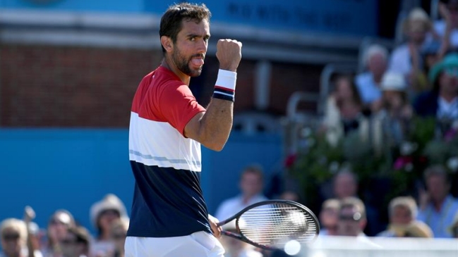 Marin Cilic aumentó la maldición de Novak Djokovic y conquistó el título en Queen’s