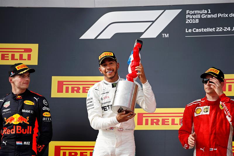 Hamilton fue el más rápido en el circuito “Paul Ricard” en el GP de Francia