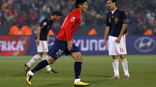 El reporte a ocho años del recordado Chile-España en Sudáfrica