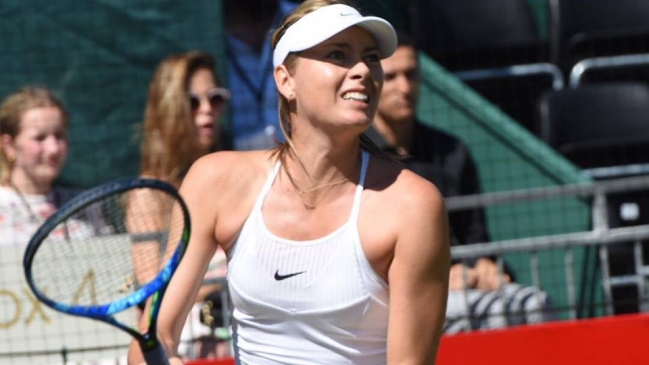 Maria Sharapova abrió el torneo de Hurlingham con derrota