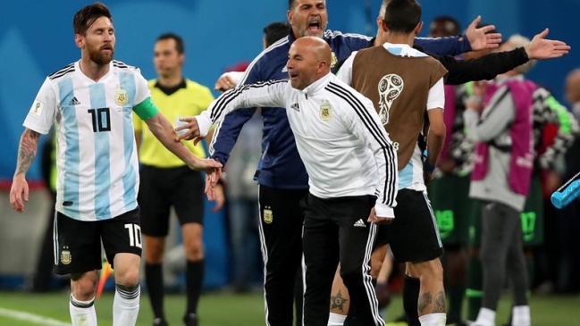 Jorge Sampaoli agradeció saludo de Messi: “Me pone orgulloso”