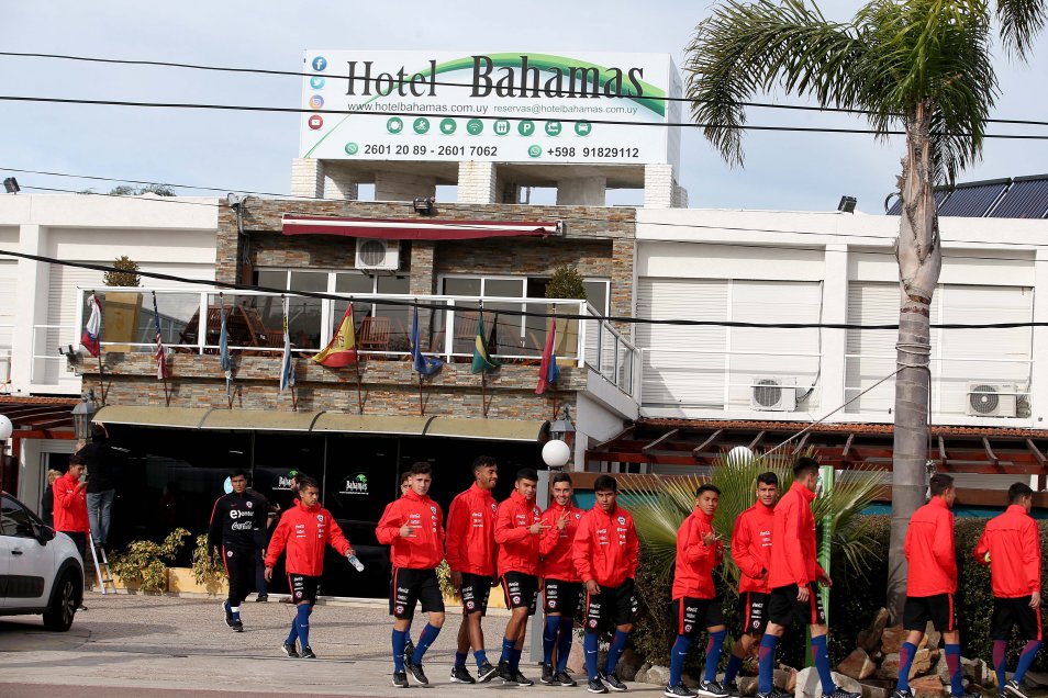 La Roja sub 20 preparó su amistoso contra Uruguay en Montevideo
