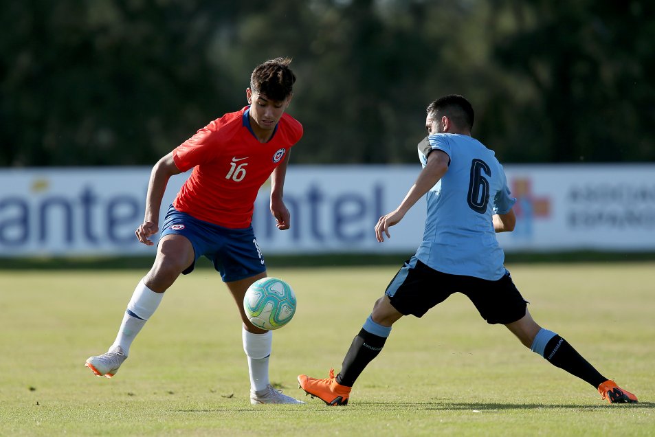 Selección chilena sub 20 igualó con Uruguay en amistoso jugado en Montevideo