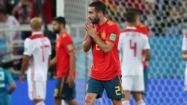 Dani Carvajal defendió a Iniesta: Es uno de los comandantes de esta selección