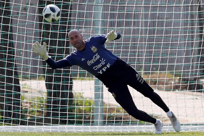 Jorge Sampaoli entrenó penales con miras al partido con Francia en Rusia 2018