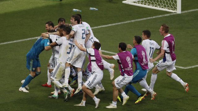 Rusia apostó a la defensa y eliminó a España en los lanzamientos penales