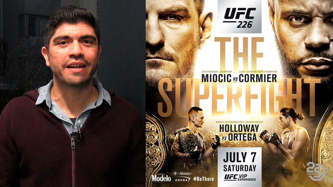 Ernesto Contreras analiza la gran cartelera del UFC 226
