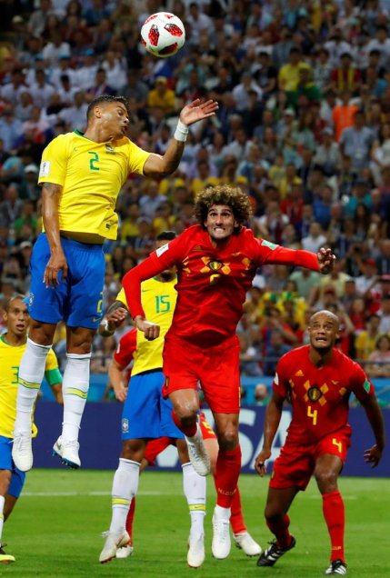 Brasil cayó luchando frente a la efectiva Bélgica y vio esfumado su sueño mundialista