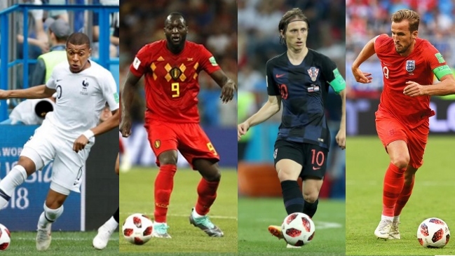 Así se jugarán las semifinales del Mundial de Rusia 2018