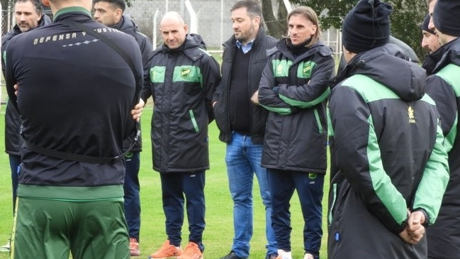 Sebastián Beccacece inició su nuevo ciclo en Defensa y Justicia