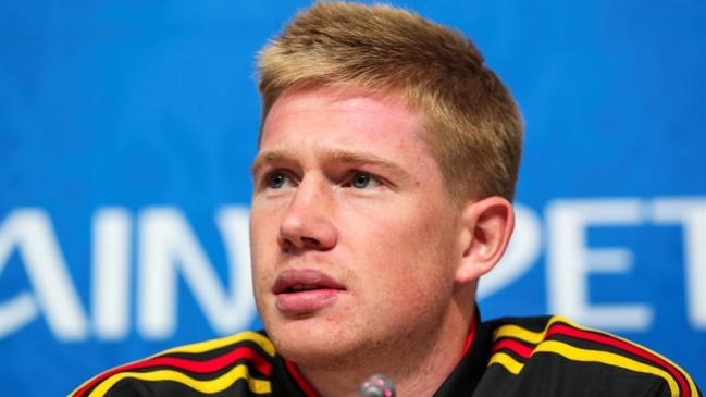 De Bruyne: El técnico Roberto Martínez nos hizo creer más en nuestras posibilidades