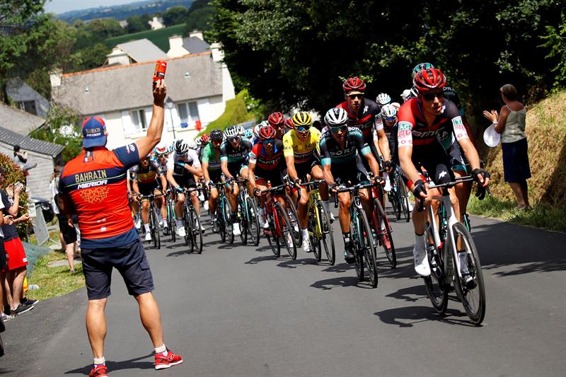 Las espectaculares imágenes que dejó la quinta etapa del Tour de Francia