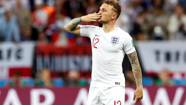 Inglaterra tomó la delantera ante Croacia con una “pegada perfecta” de Kieran Trippier