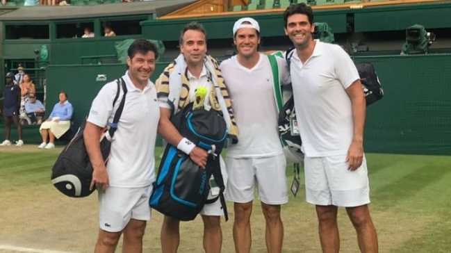 Fernando González logró su primer triunfo junto al francés Sebastien Grosjean en Wimbledon