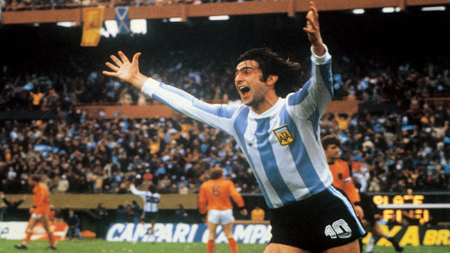 Los goles en Copas del Mundo del cumpleañero Mario Kempes