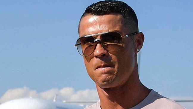 Cristiano Ronaldo llegó a Turín para sumarse a Juventus