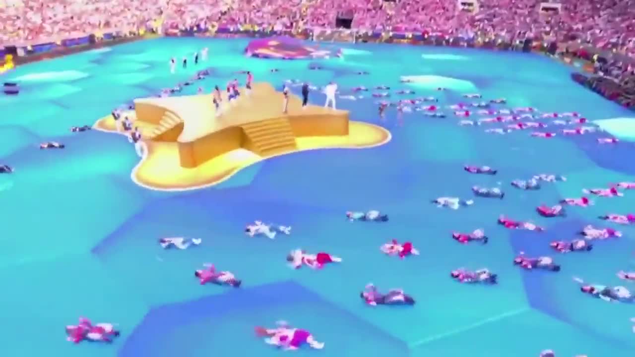 El divertido “homenaje” a Neymar en la ceremonia de clausura del Mundial de Rusia