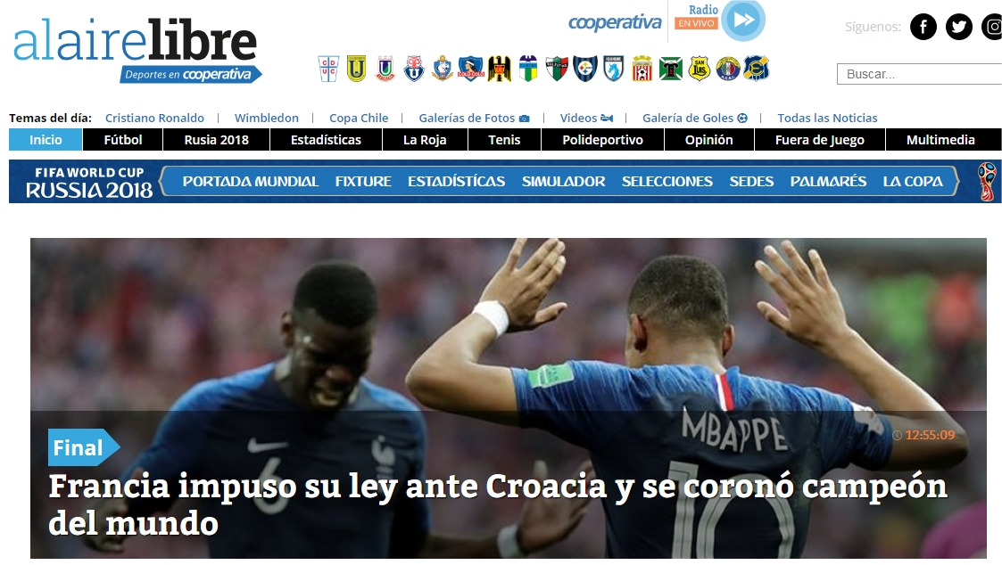 Prensa internacional alabó la eficacia de Francia: Le monde a sus pies