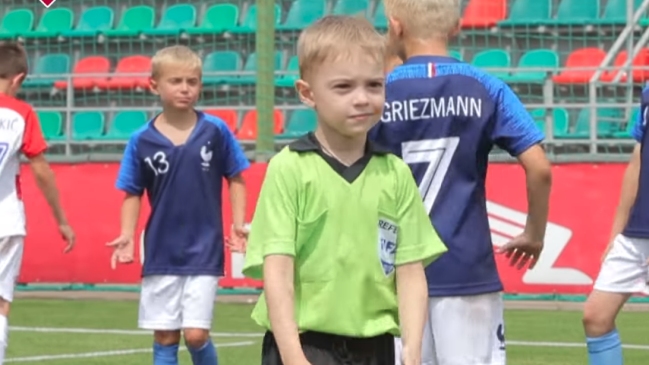 La final del Mundial de Rusia 2018, pero jugada por niños