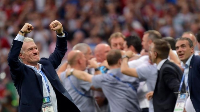 La potente charla de Didier Deschamps en el entretiempo de la final