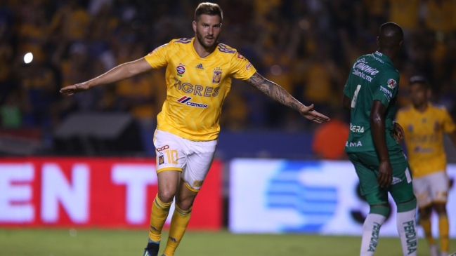 Tigres de Eduardo Vargas venció con comodidad a León de Juan Cornejo en la Liga MX