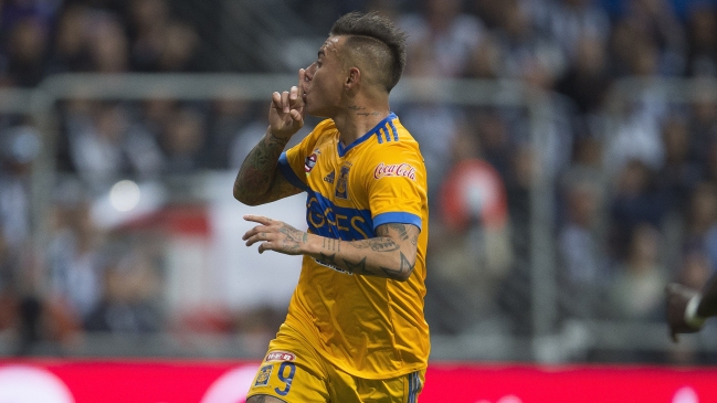 El gol de Eduardo Vargas en la derrota de Tigres ante Atlético San Luis en Copa México