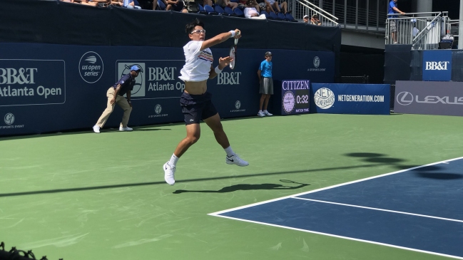 Triunfo de Hyeon Chung abrió la jornada en el ATP de Atlanta