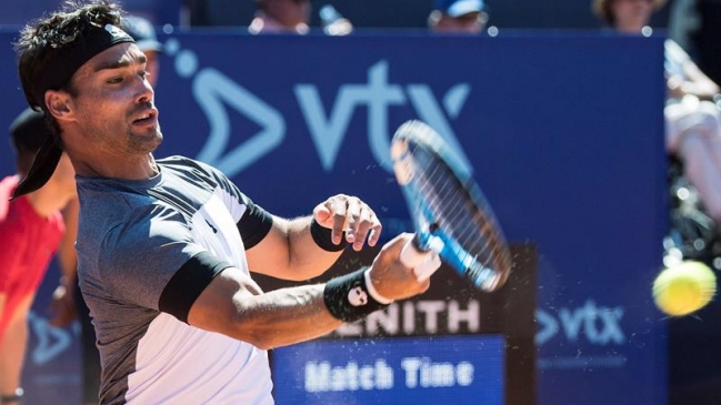 Fabio Fognini se despidió sorpresivamente en segunda ronda de Gstaad