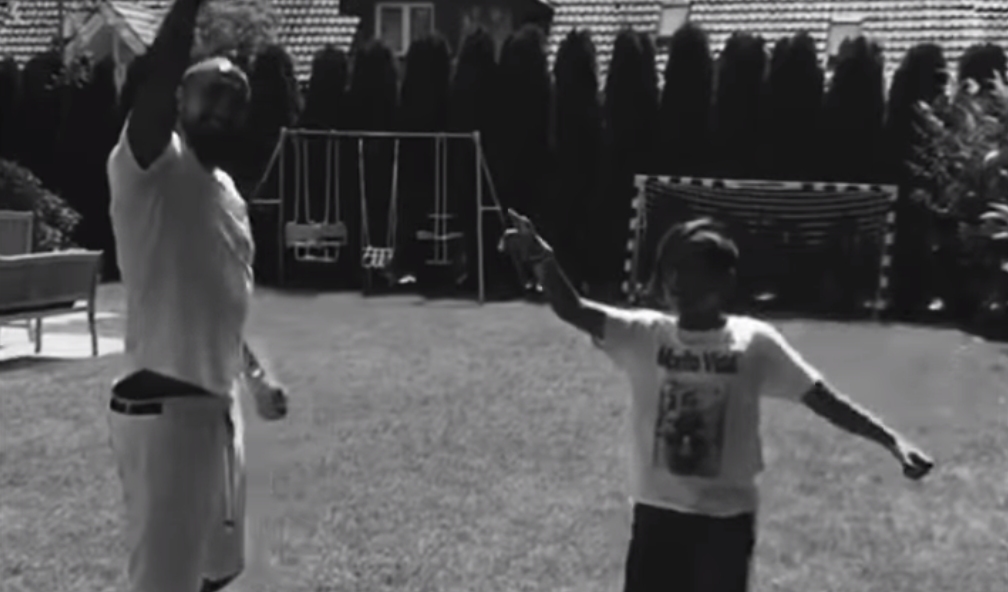 ¿El mismo talento? El desafío de Arturo Vidal con su pequeño hijo