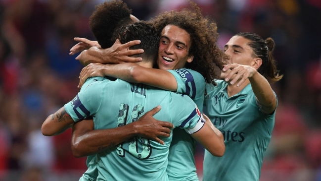 Arsenal goleó a PSG en Singapur por la International Champions Cup