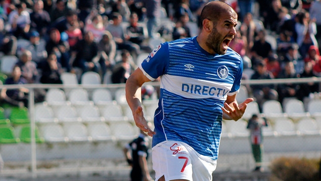 Sebastián Sáez tuvo su debut goleador en la UC decretando la igualdad ante Palestino