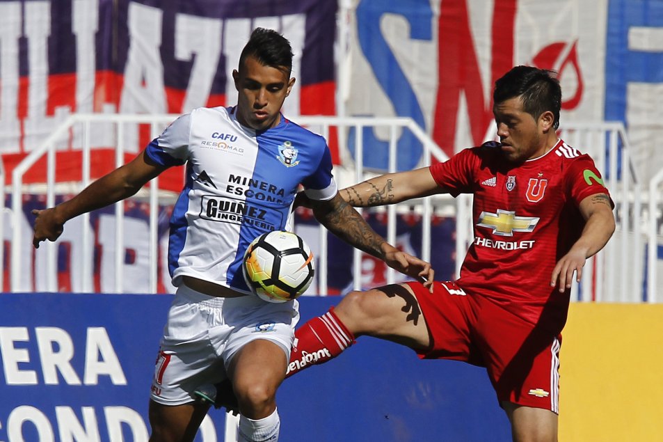 Deportes Antofagasta profundizó el mal momento de la U con amplia victoria en el norte