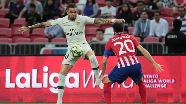 Paris Saint-Germain venció a Atlético de Madrid en Singapur